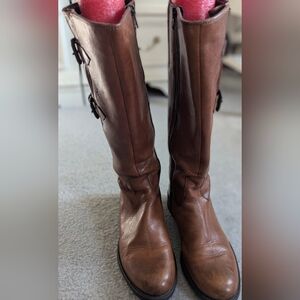 Clarks Tamro Spice knee-high riding boots for women (Size 9)